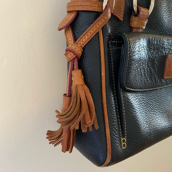 Donney and Bourke black leather handbag - Picture 4 of 13